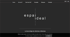 Desktop Screenshot of espaiideal.com